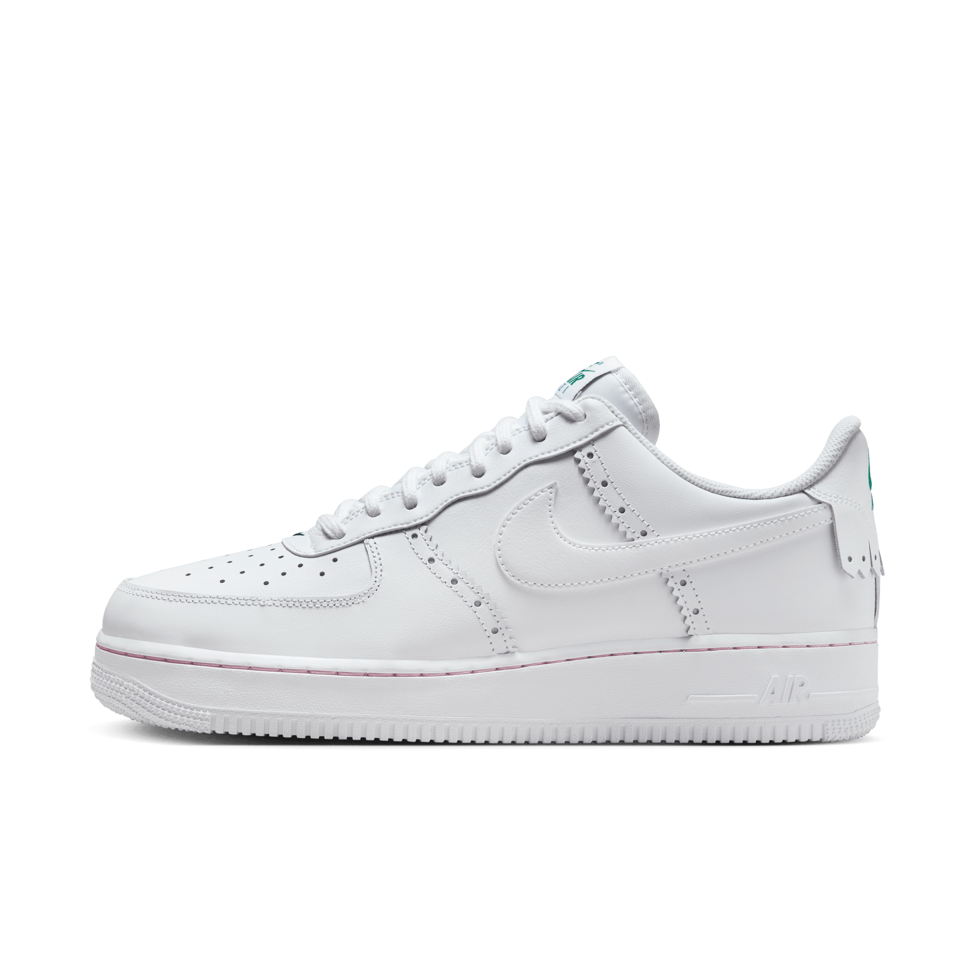 AIR FORCE SHOES '07 LV8 ND2 WHITE/WHITE-MED SOFT PINK