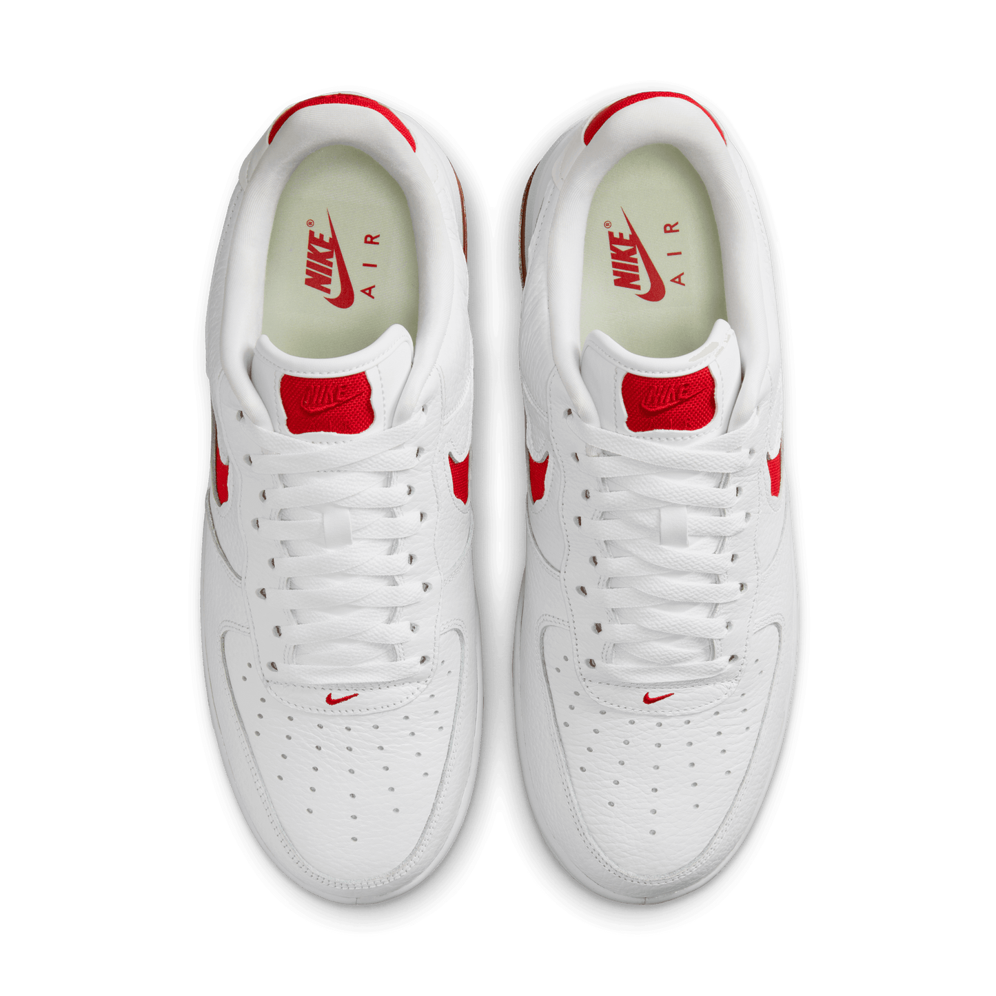 AIR FORCE LOW EVO SHOES WHITE/UNIVERSITY RED-SUMMIT WHITE