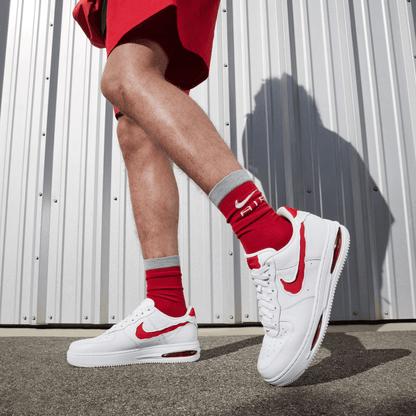 GIÀY AIR FORCE 1 LOW EVO - WHITE/UNIVERSITY RED-SUMMIT WHITE