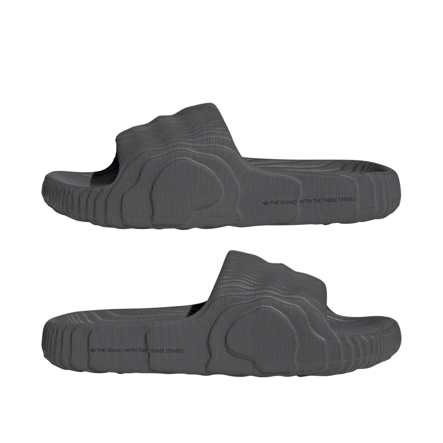 ADILETTE 22 SLIPPERS - GREY FIVE