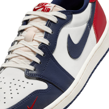 GIÀY AIR JORDAN 1 RETRO LOW OG - SMTWHT/GYMRED