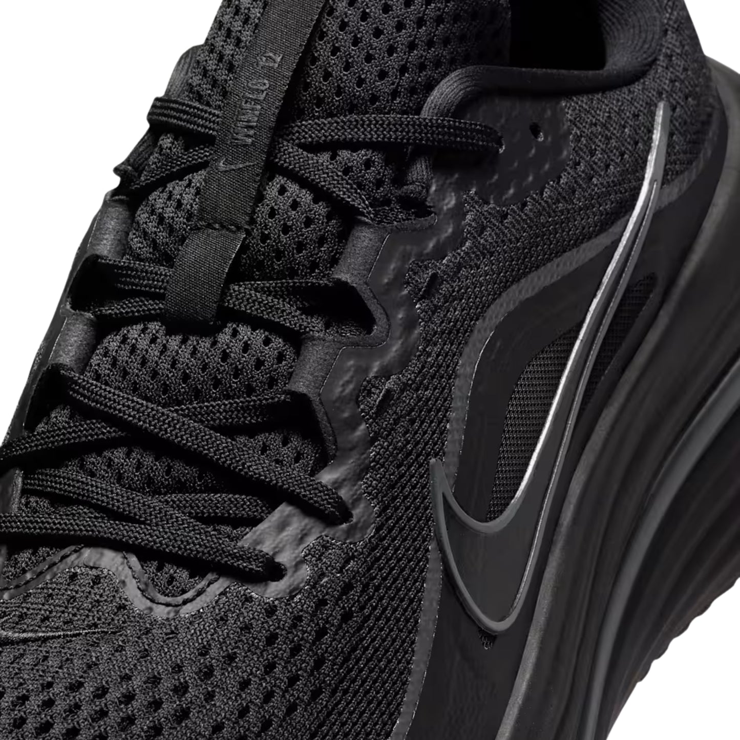 NIKE AIR WINFLO 12 SHOES - BLACK/BLACK-DK SMOKE GREY