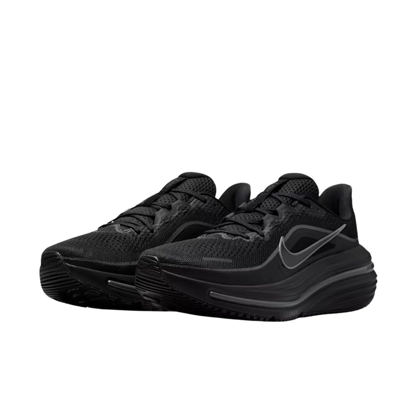 NIKE AIR WINFLO 12 SHOES - BLACK/BLACK-DK SMOKE GREY