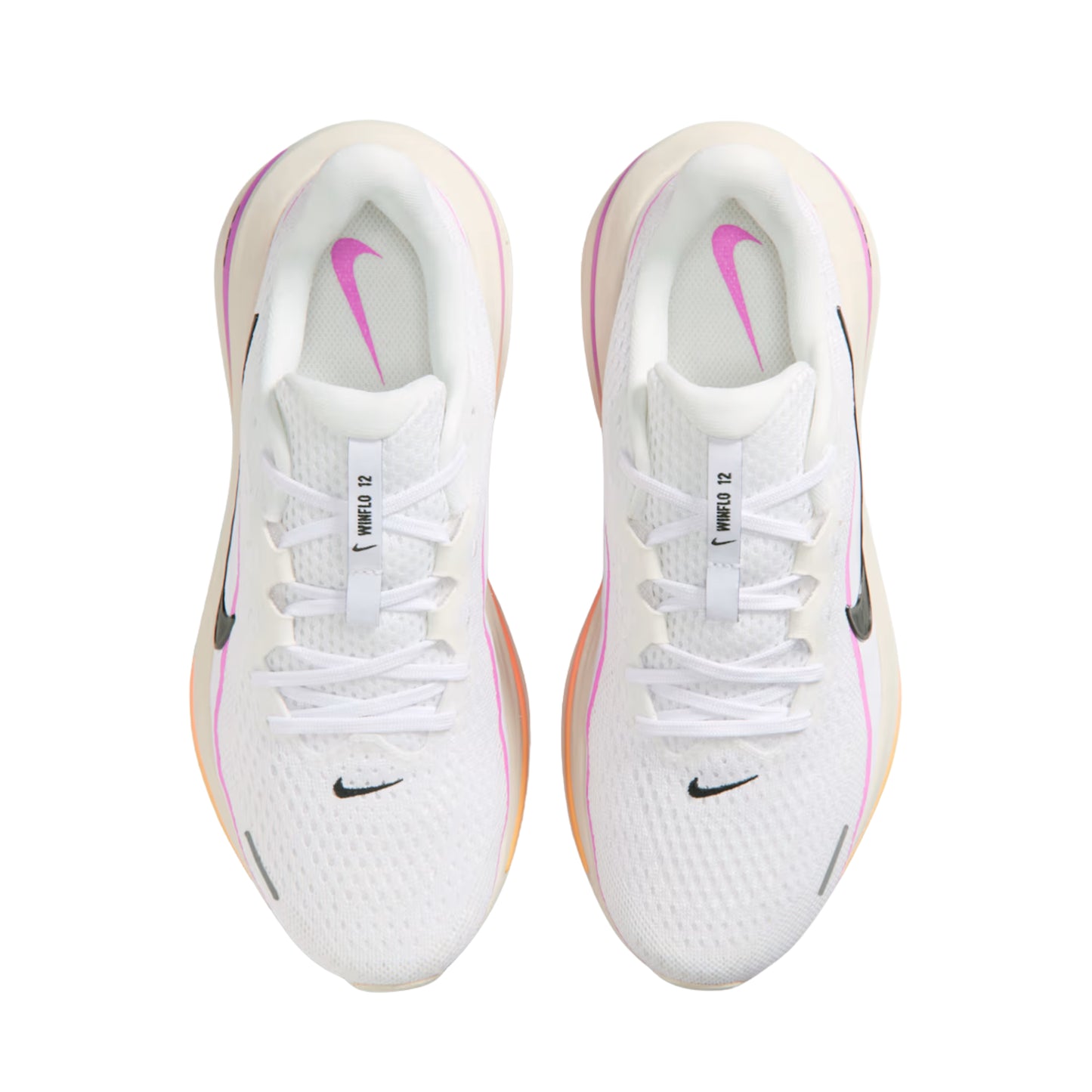 GIÀY NIKE W NIKE AIR WINFLO 12 -WHITE/BLACK-LT MAGENTA-CHALK