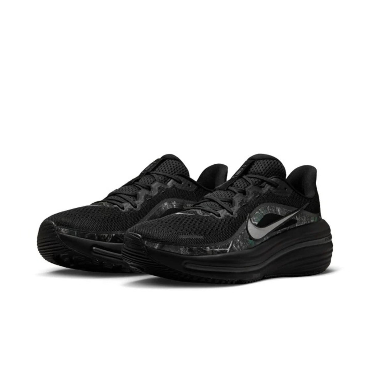 GIÀY NIKE AIR WINFLO 12 REALTR - BLACK/METALLIC SILVER-IRON GREY