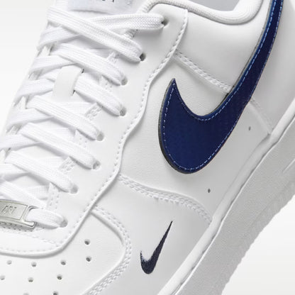 GIÀY NIKE AIR FORCE 1 '07 TECH ESS -WHITE/MIDNIGHT NAVY-WHITE