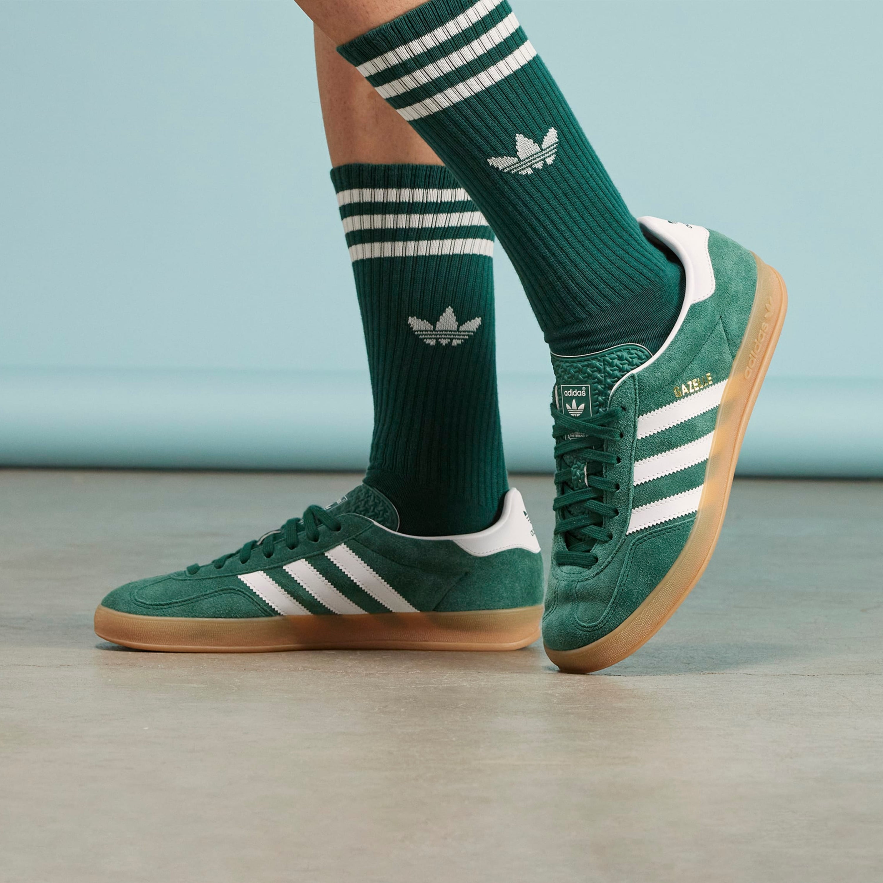 GAZELLE INDOOR SHOES - COLLEGIATE GREEN – ABC-MART Việt Nam