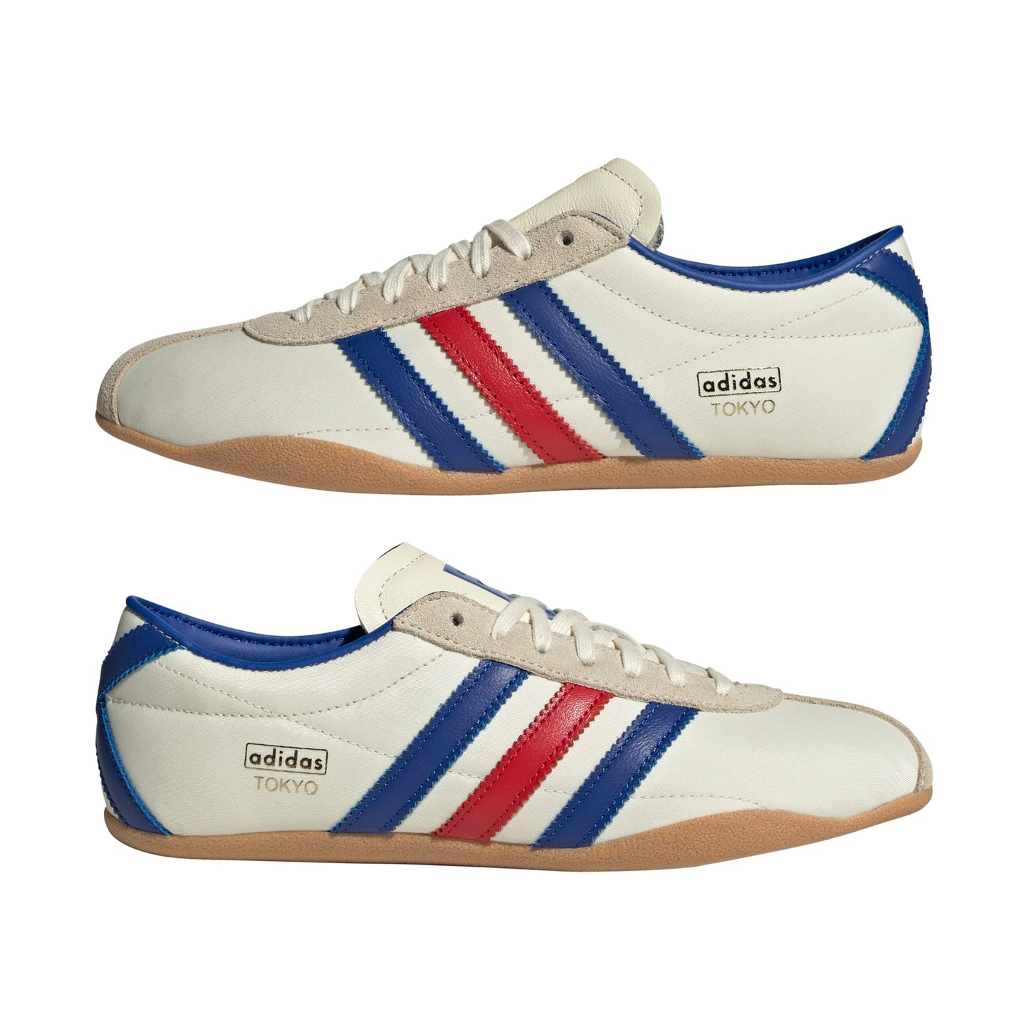 TOKYO W SHOES - CREAM WHITE/BLUE