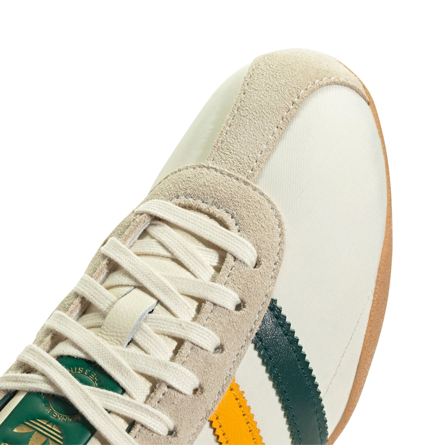 TOKYO W SHOES - CREAM WHITE/GREEN
