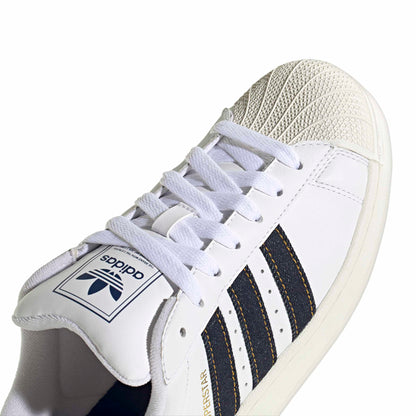 GIÀY SUPERSTAR II - FTWR WHITE/DARK BLUE