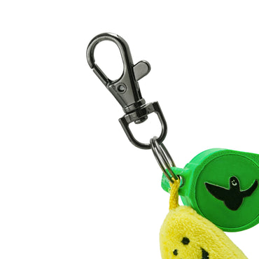 MÓC KHOÁ THÚ BÔNG ANGEL WHAT IT ISNT X ABC-MART CỔ ĐỘNG - GREEN