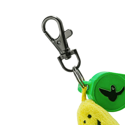 MÓC KHOÁ THÚ BÔNG ANGEL WHAT IT ISNT X ABC-MART CỔ ĐỘNG - GREEN