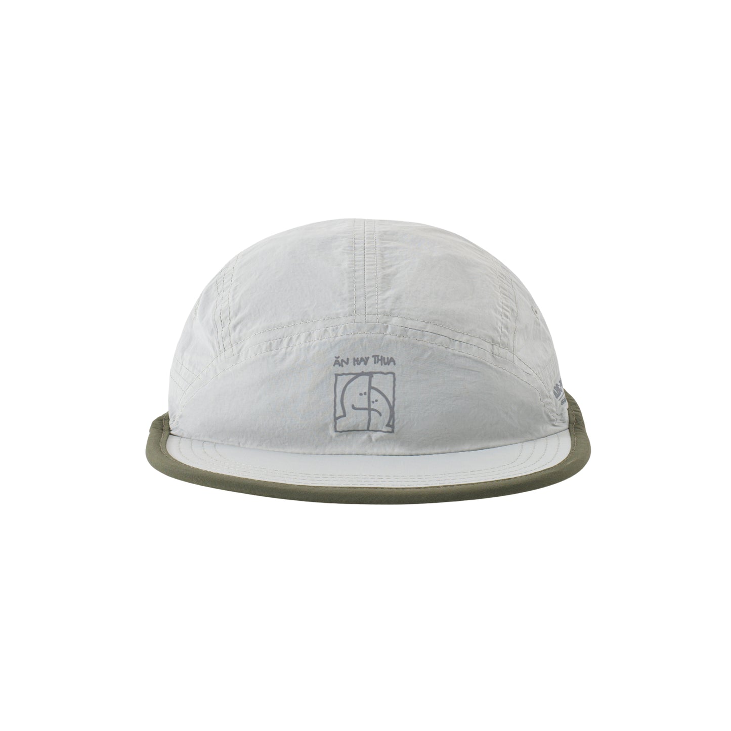NÓN REVERSIBLE WHAT IT ISNT X ABC-MART "ĐỔI SÂN" - OLIVE GREEN / LIGHT GRAY