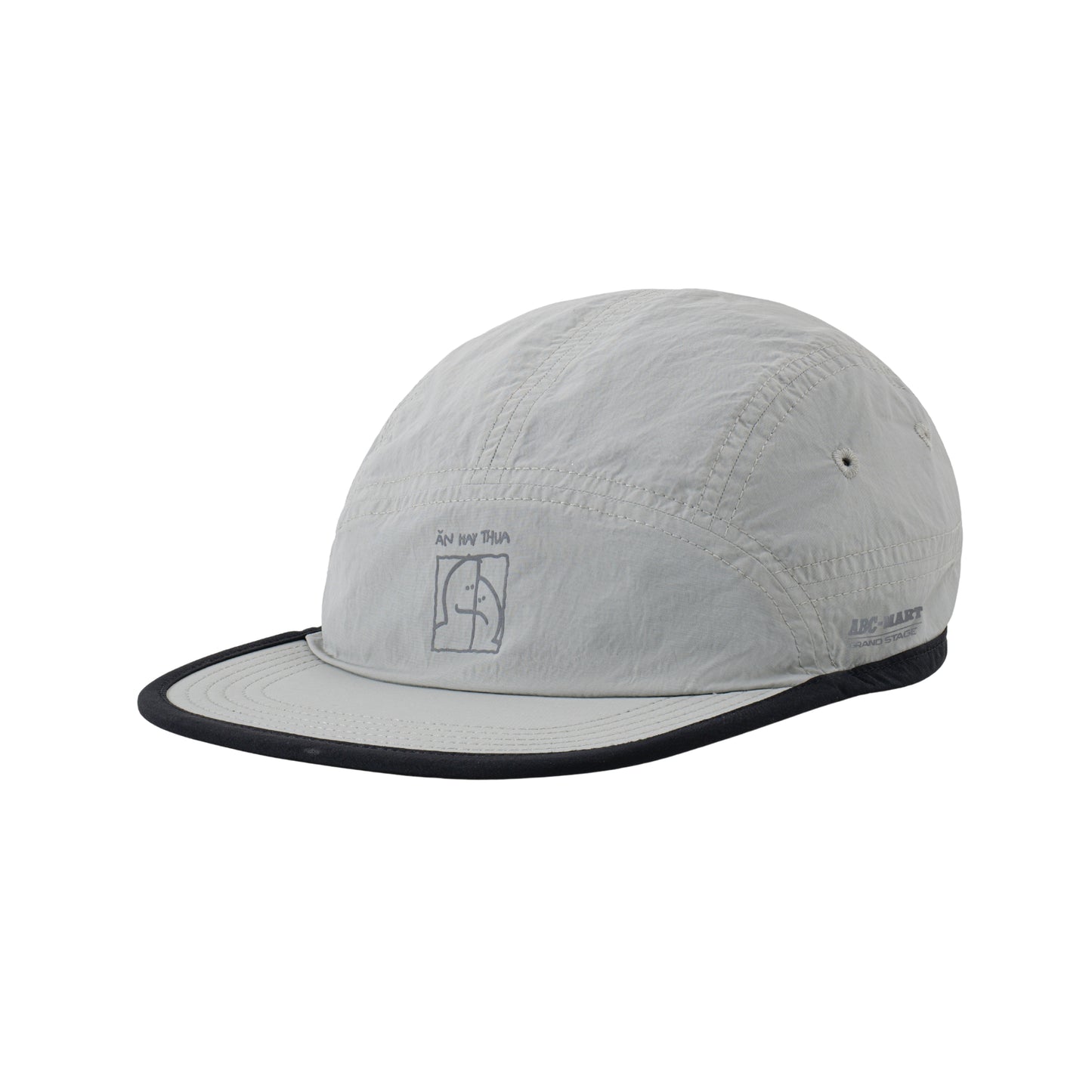 NÓN REVERSIBLE WHAT IT ISNT X ABC-MART "ĐỔI SÂN" - BLACK / LIGHT GRAY