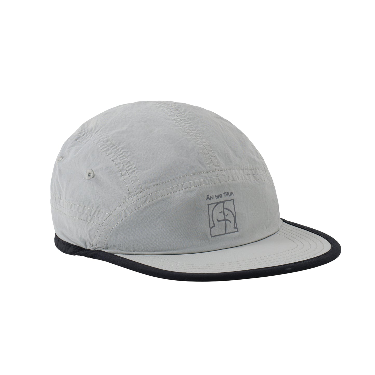 NÓN REVERSIBLE WHAT IT ISNT X ABC-MART "ĐỔI SÂN" - BLACK / LIGHT GRAY