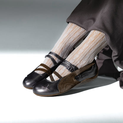 GIÀY SPEEDCAT BALLET LUX WNS - CHOCOLATE-GUM