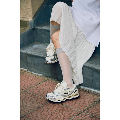 GIÀY WAVE PROPHECY LS - PRISTINE/BLACK/SILVER