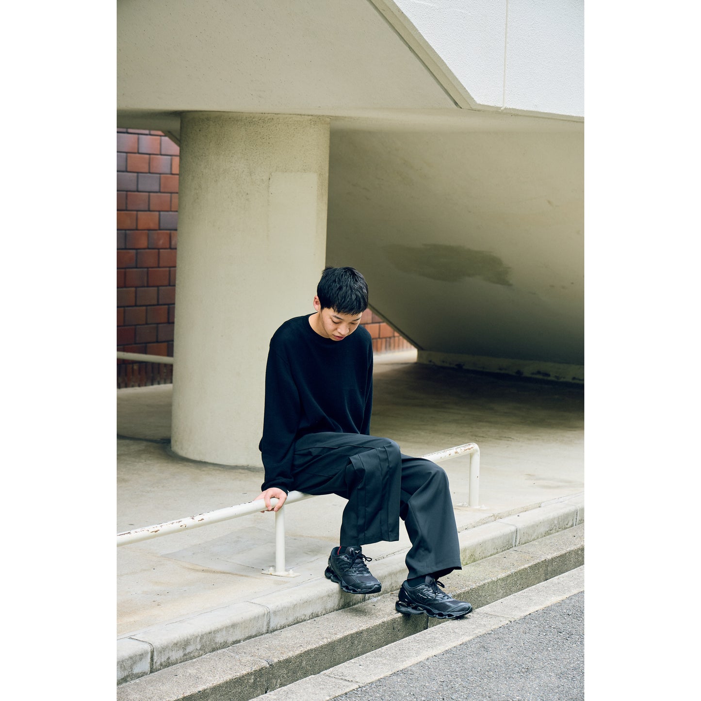 GIÀY WAVE PROPHECY LS - BLACK