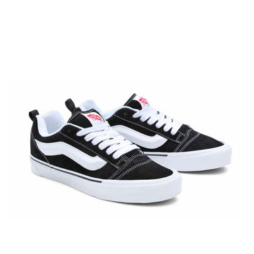 KNU SKOOL SHOES - BLACK/TRUE WHITE