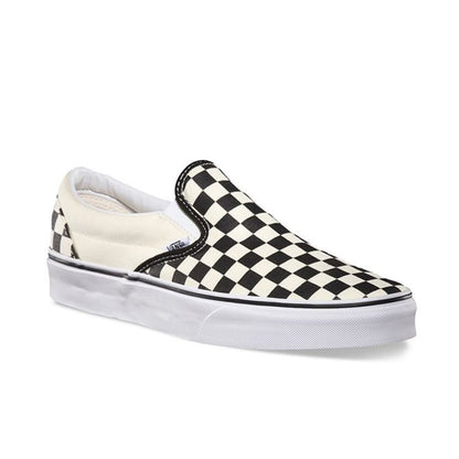 GIÀY SLIP ON - BLK&WHTCHCKERBOAD/WHT
