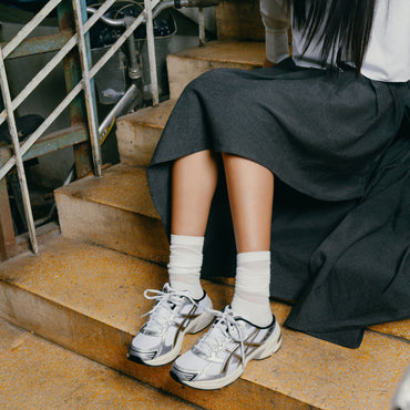 GIÀY ASICS GEL-1130 MULE - WHITE/CLAY CANYON
