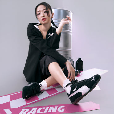 SPEEDCAT SV GS SHOES - PUMA BLACK-PUMA SILVER