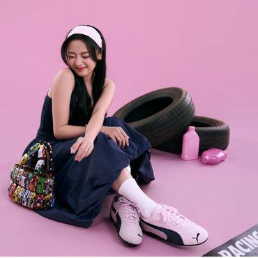 SPEEDCAT GS SHOES - PEARL PINK-NEW NAVY