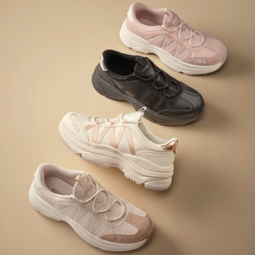 GIÀY FILA WAVY DAY FLOW LT - OFF WHITE/OFF WHITE/PINK