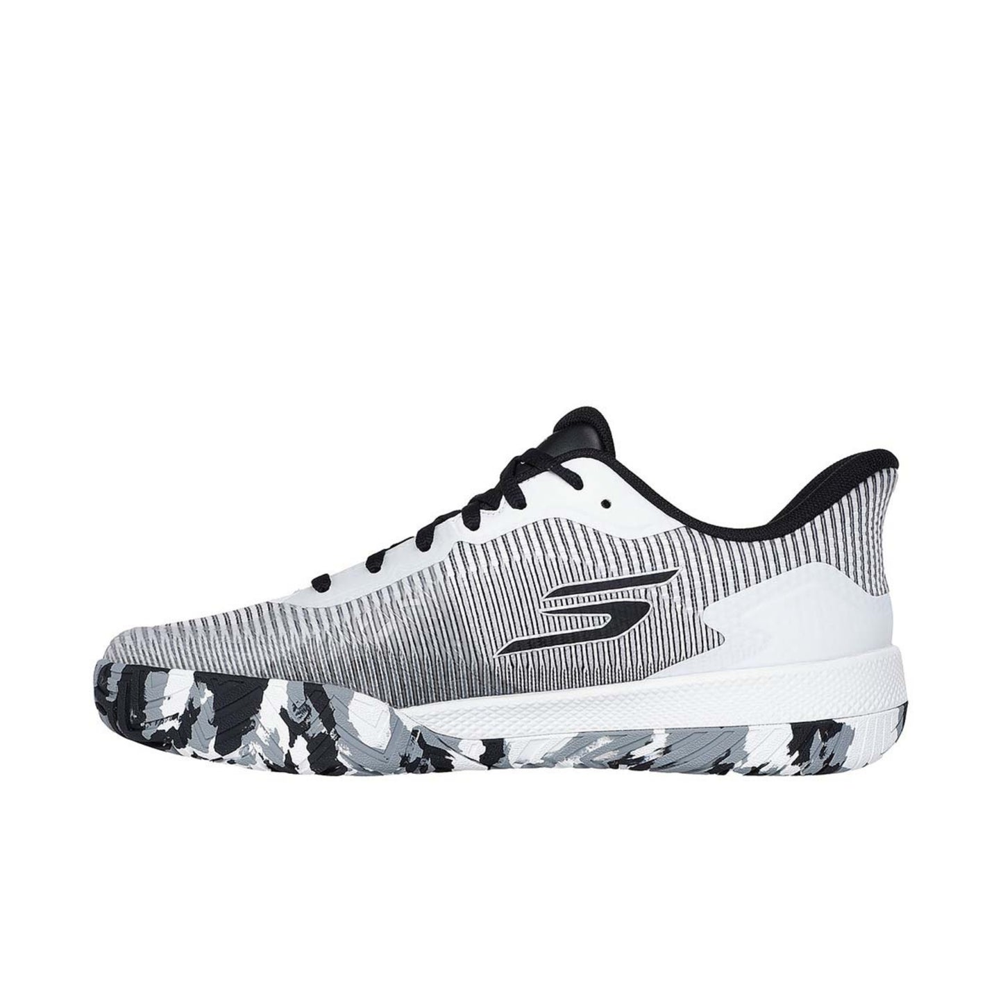 SKECHERS VIPER COURT PRO 2.0 GO PICKLEBALL SHOES - WHITE/BLACK