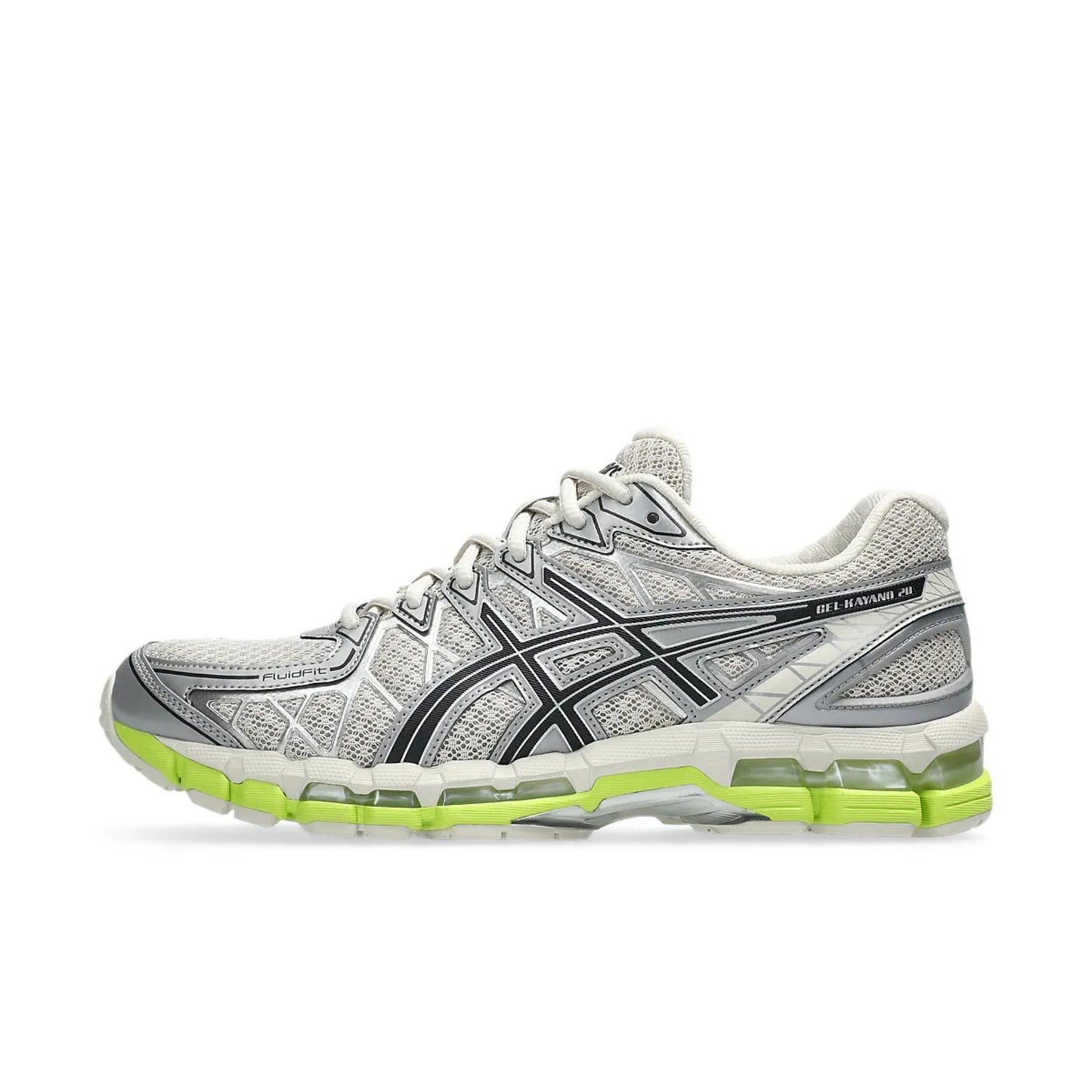 GIÀY ASICS GEL-KAYANO 20 - SMOKE GREY/BLACK