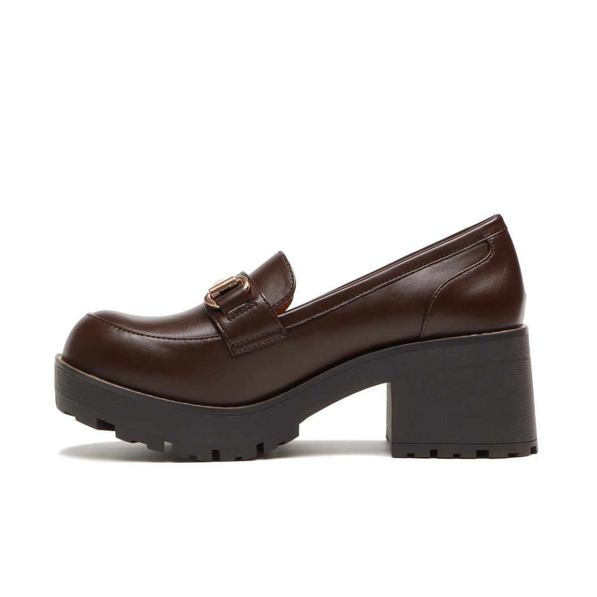 ABC SELECT TANK LOAFER 6.5 - DK.BROWN SHOES