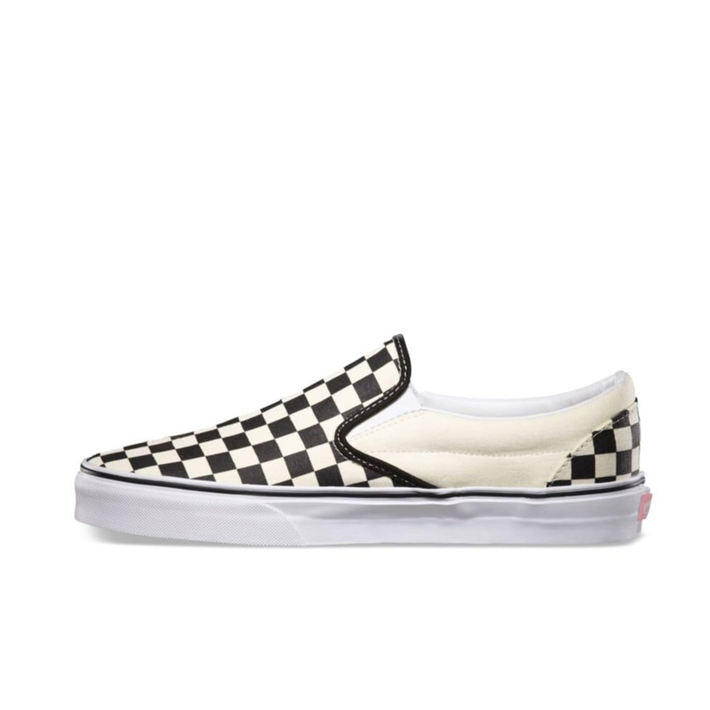 GIÀY SLIP ON - BLK&WHTCHCKERBOAD/WHT